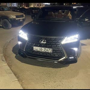 للبيع جيب لكزس اسود موديل 2021 LX570